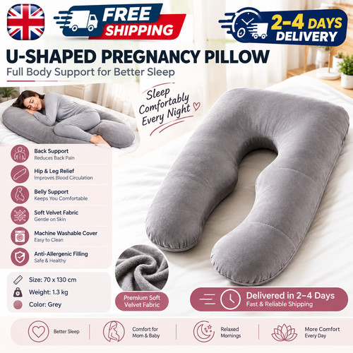 Shaped pregnancy pillow full - pregnancy,