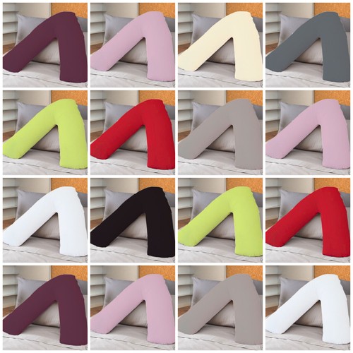 Shaped pillow case cover - v,