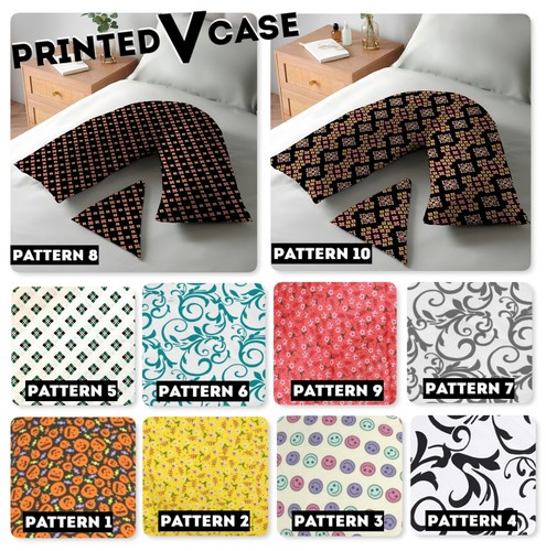 Printed pillow cases - printed,