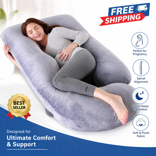 Pregnancy pillow g shaped - g,