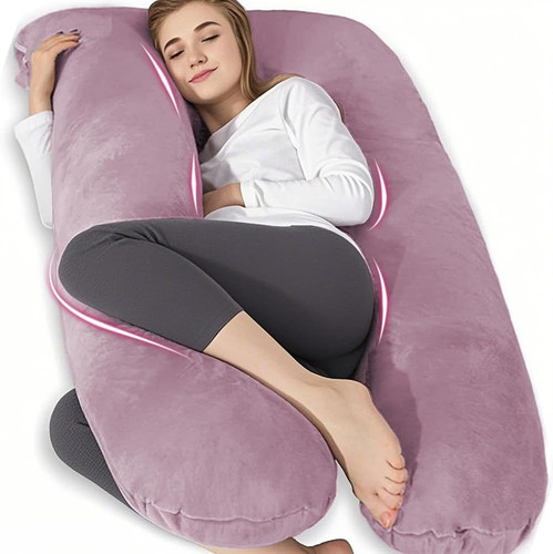 Pregnancy pillow shaped - u,