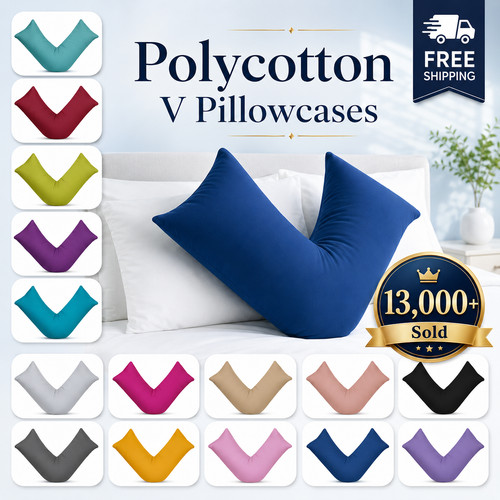Pillowcases covers - v,