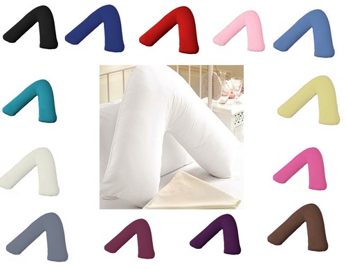 Shaped pillow pillowcase - v,