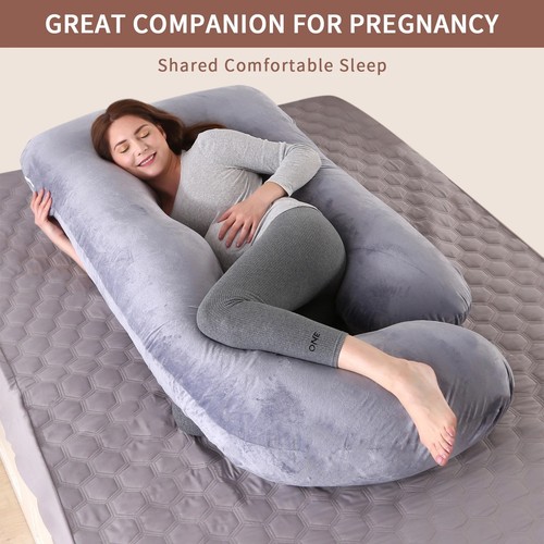 Shaped pregnancy pillow full - shaped,
