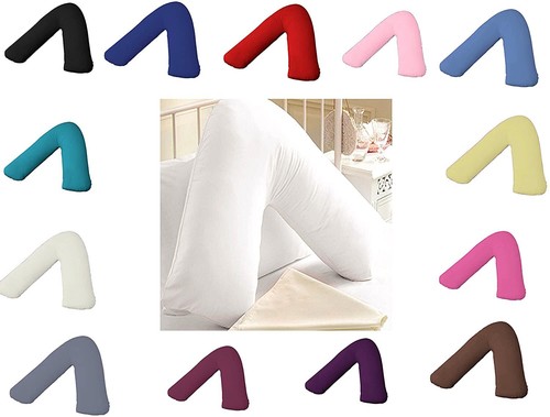 Shaped pillow orthopedic - v,