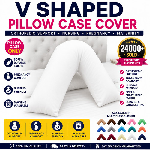 Shaped pillow case cover - shaped,